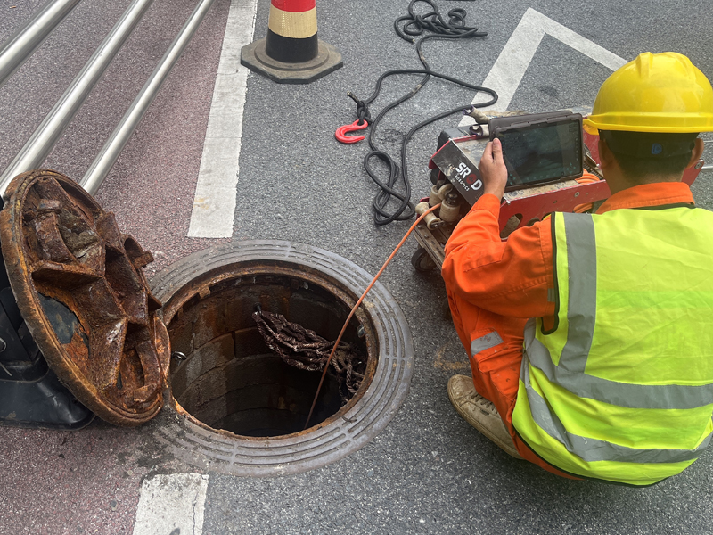江浦市政管道内窥检测